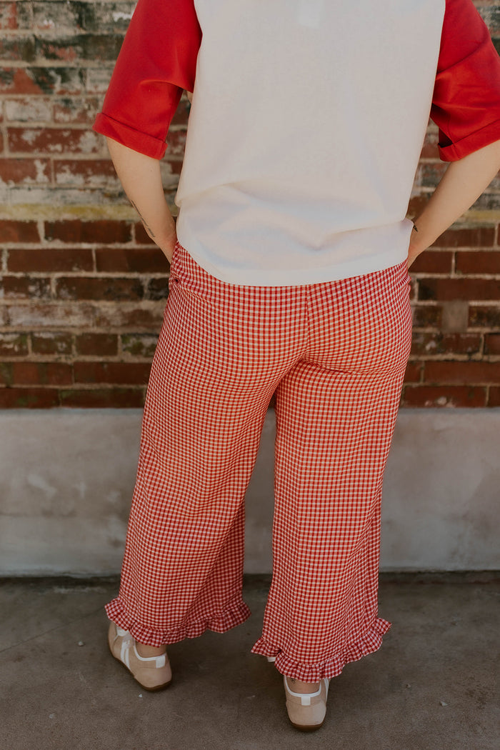 Sweet Magnolia Pants- Red