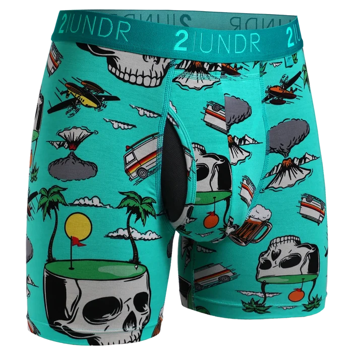 Swing Shift Boxer Brief - Resort Print