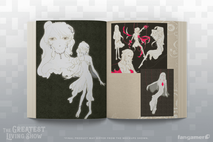The Greatest Living Show Art Book