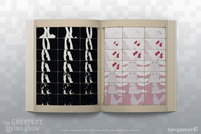 The Greatest Living Show Art Book
