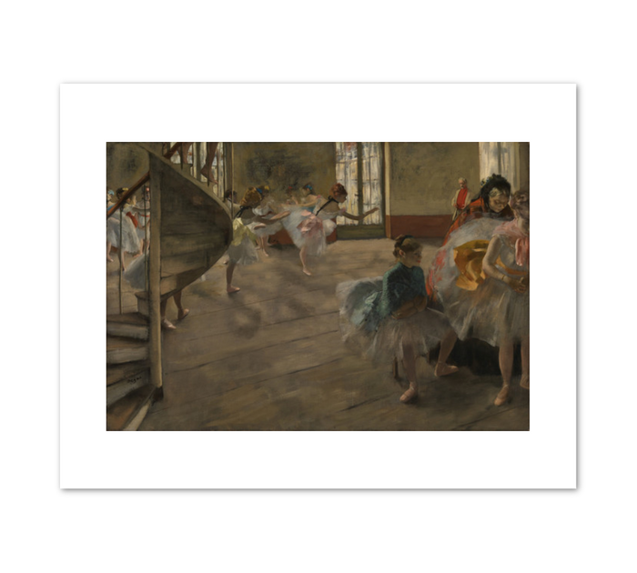 Edgar Degas, The Rehearsal, 1874, Fine Art Prints in various sizes by Museums.Co