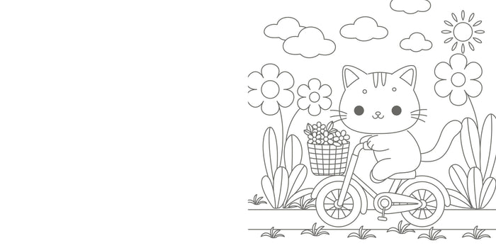 The Super-Cute Cozy Cat Coloring Book