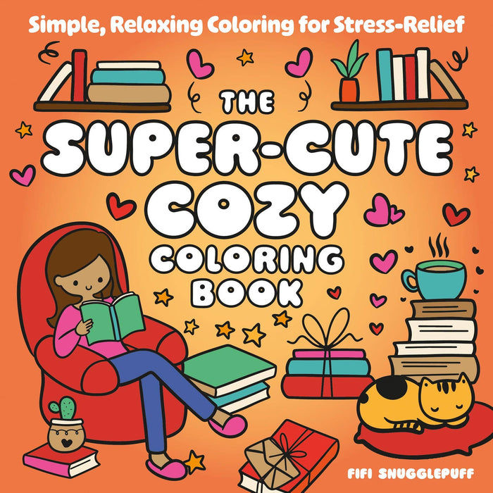 The Super-Cute Cozy Coloring Book