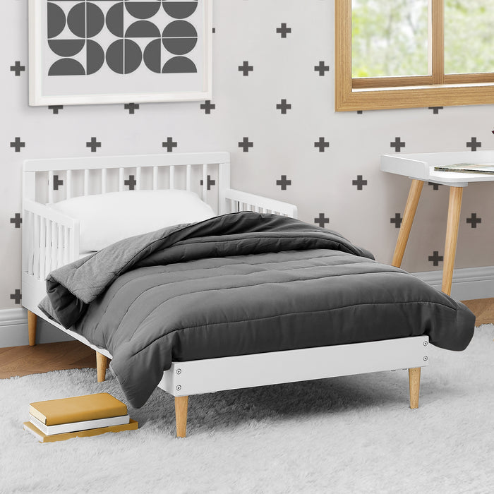 W130240 123 Jordan Toddler Bed Bianca White wNatural Lifestyle 101