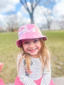 Toddler Bucket Hat - Multi Tie Dye (1-4 years)
