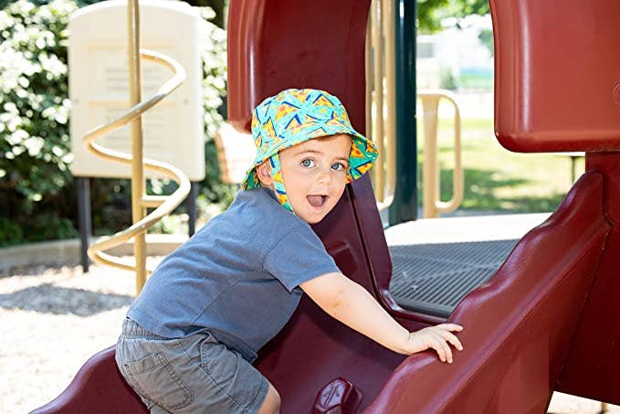 Toddler Bucket Hat - Pizza Print (1-4 years)