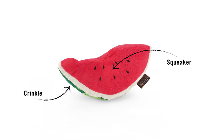 P.L.A.Y. Tropical Paradise Collection - Wagging Watermelon Toy features shown