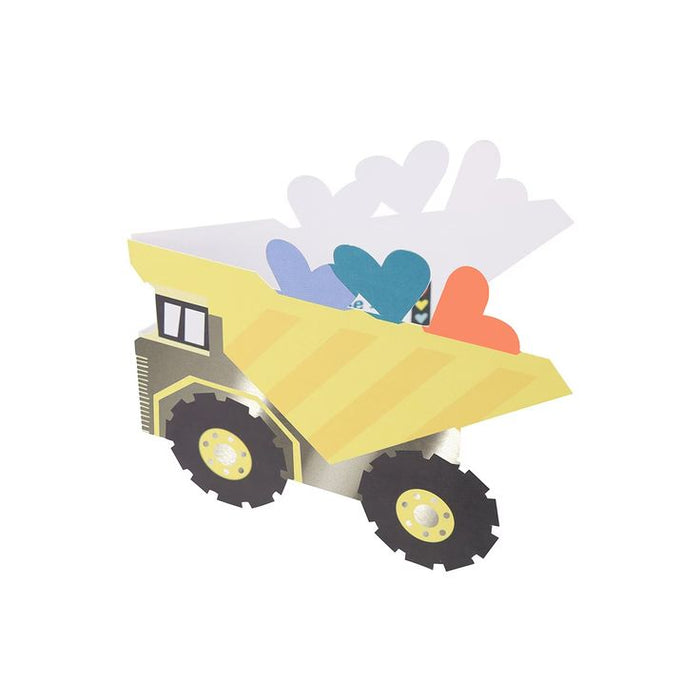 Truck Kids Valentine's Card Set
