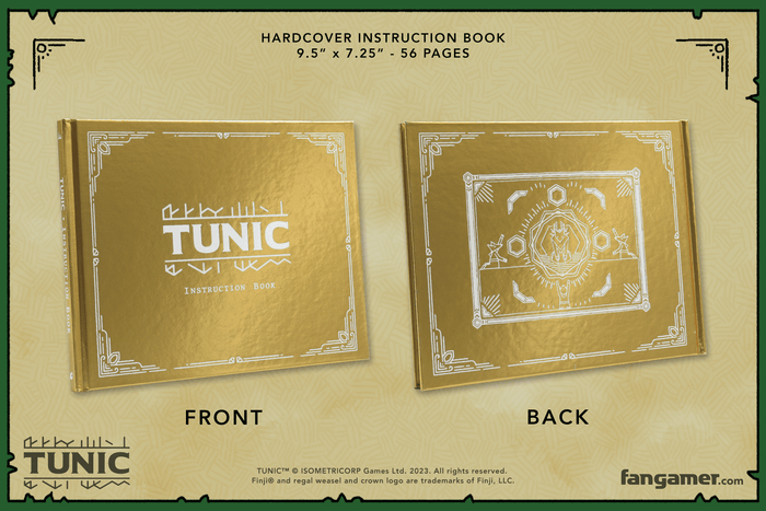 TUNIC Hardcover Instruction Book