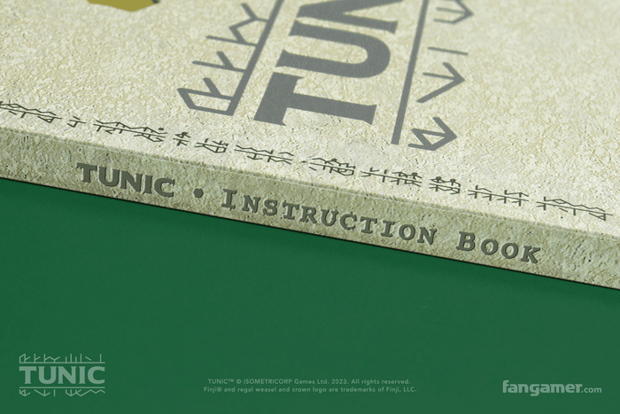 TUNIC Hardcover Instruction Book