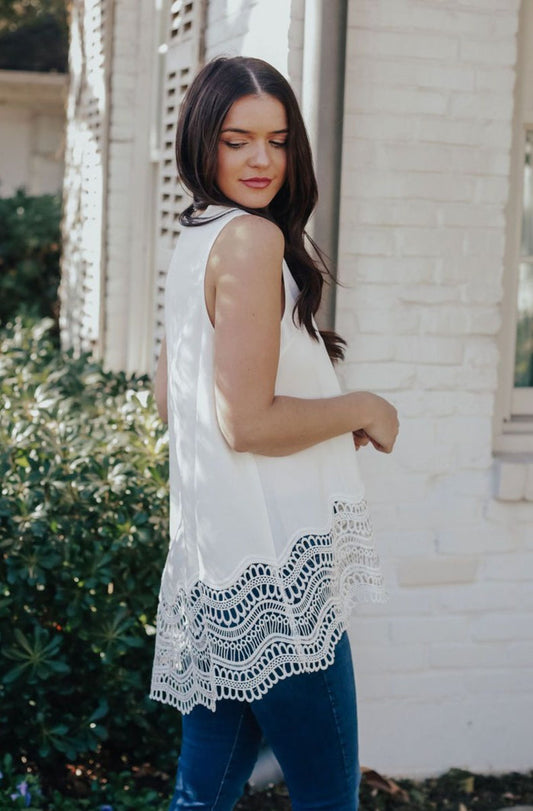 Tunic Lace Tank