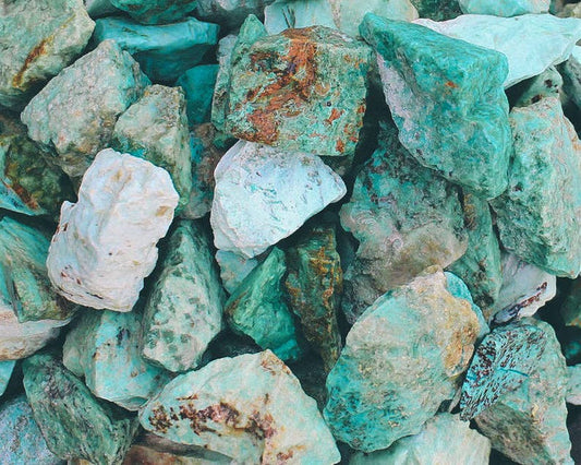 Turquoise Crystal Chunk