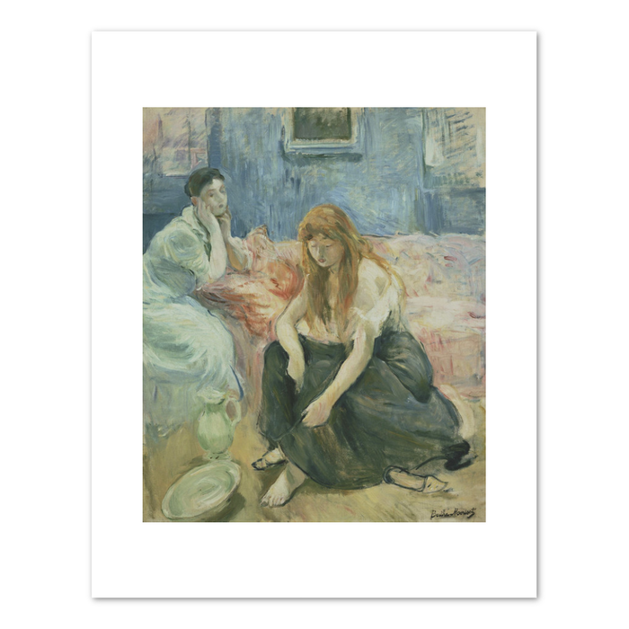 Berthe Morisot, Two Girls, c. 1894, Fine Art Prints in various sizes by Museums.Co