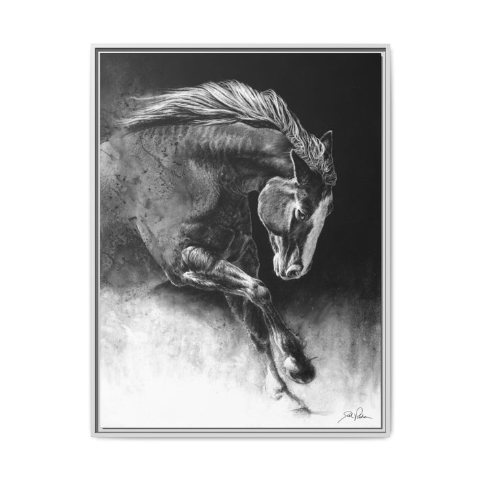 30" x 40" (Vertical) / White / 1.25"