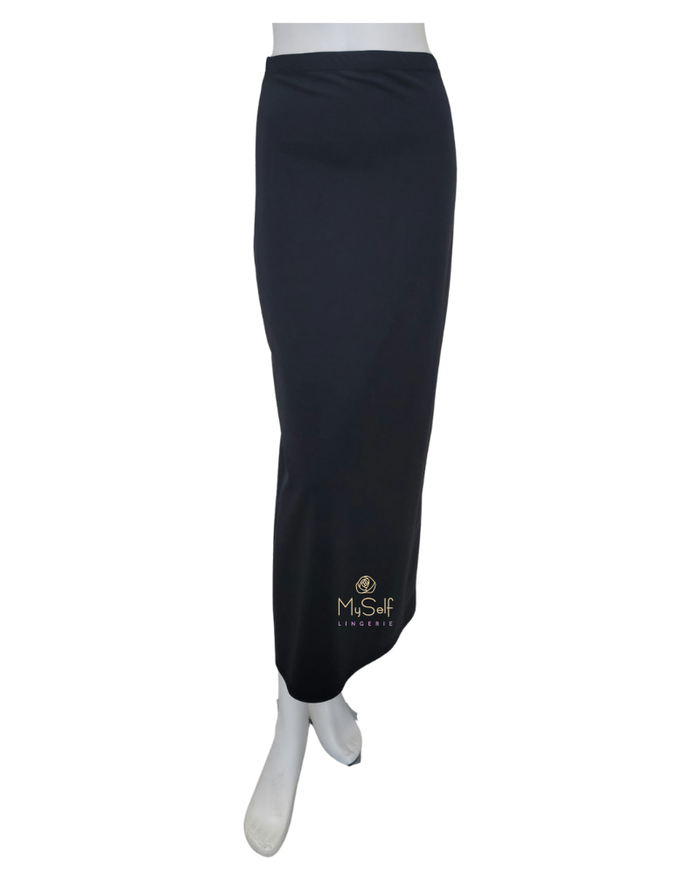 Undercover Waterwear Basic A Line Black Maxi Swim Skirt