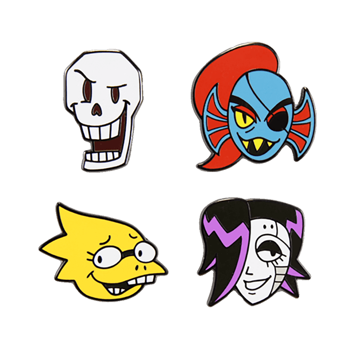 UNDERTALE - Character Pins Set 2