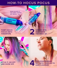 Unicorn Snot - Hocus Pocus wash-out hair paint - Bright Pink