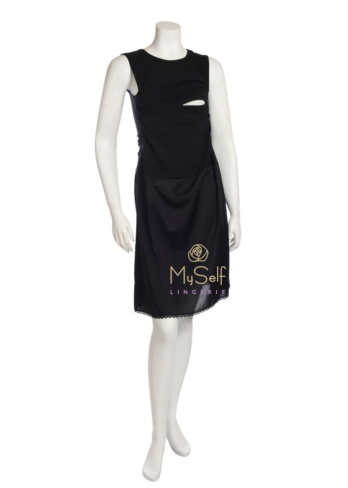 Valair 60241 Bolero Style Nursing Full Slip 41" myselflingerie.com