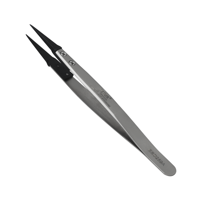 Vetus ES259A Non-Magnetic Precision Tweezer with Carbon Fibre Tip