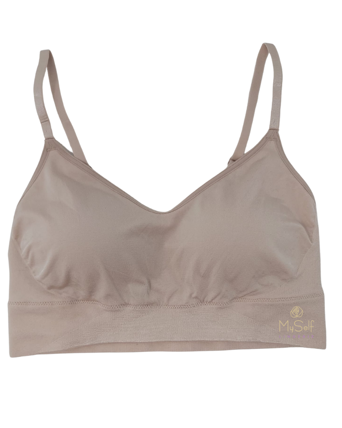 Wacoal 835575 Bralette with Removable Pads & Adjustable Straps myselflingerie.com