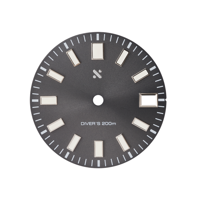 Watch Dial: 62MAS Sunburst Grey