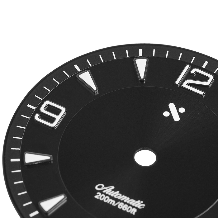 Watch Dial: Fathoms Black/Silver