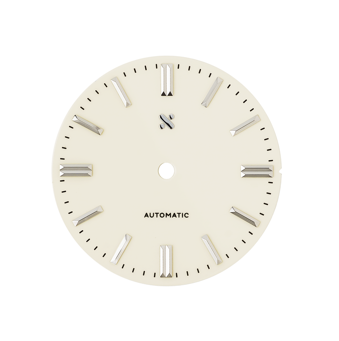 Watch Dial: GS Enamel Cream