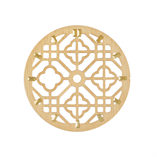 Watch Dial: Oriental Skeleton Gold