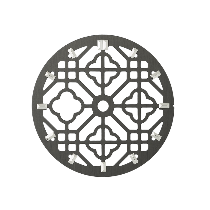Watch Dial: Oriental Skeleton Gunmetal
