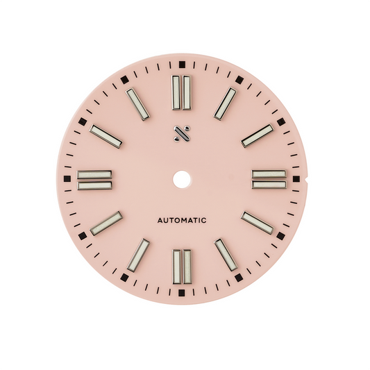 Watch Dial: Perpetual Enamel Pink