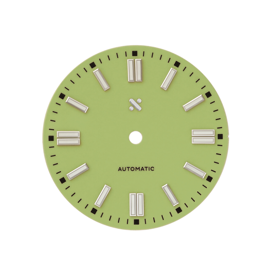 Watch Dial: Perpetual Enamel Pistachio