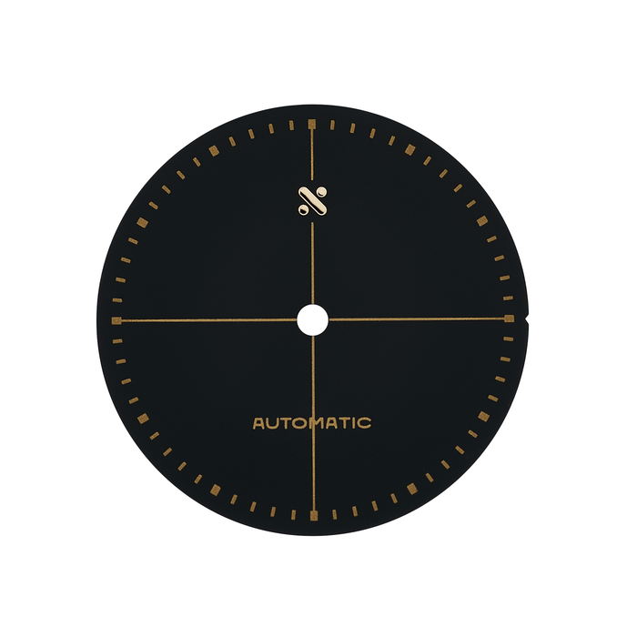 Watch Dial: PR Black/Gold
