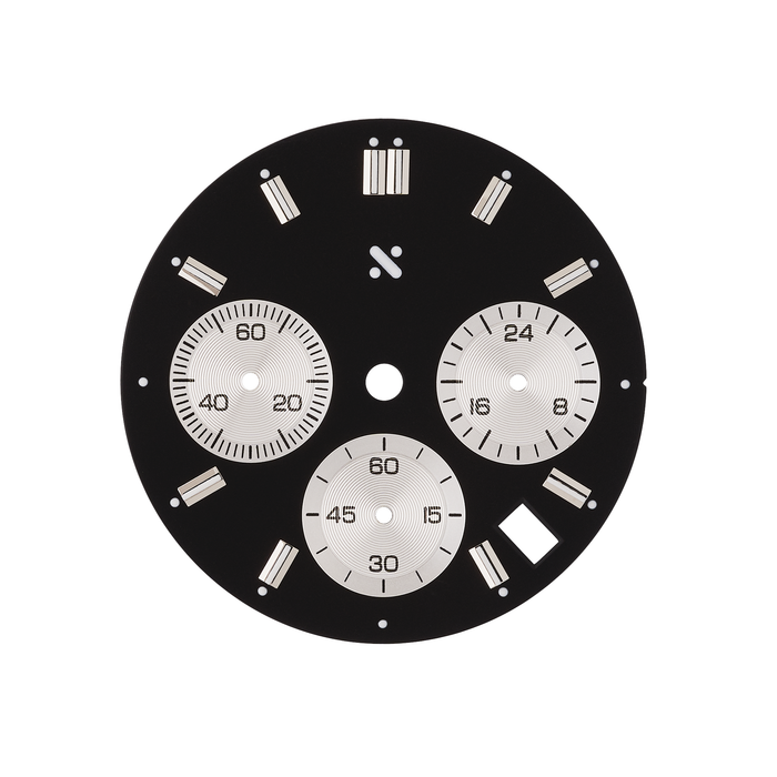Watch Dial: Panda Chronograph