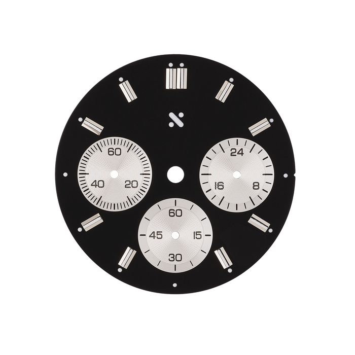 Watch Dial: Reverse Panda Chronograph