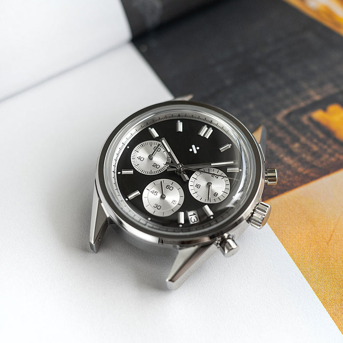 Watch Dial: Reverse Panda Chronograph