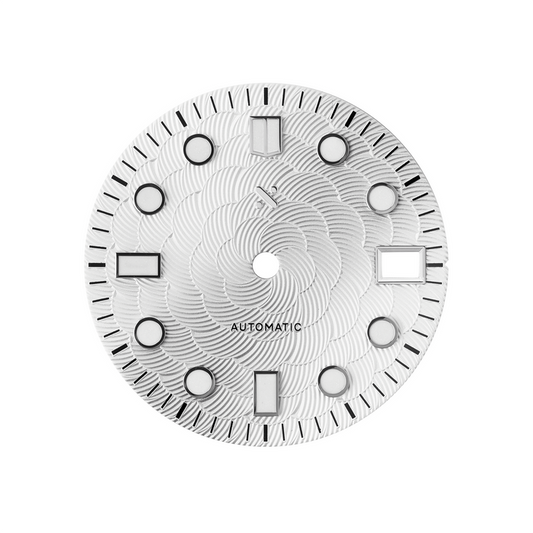 Watch Dial: Sakura Silver