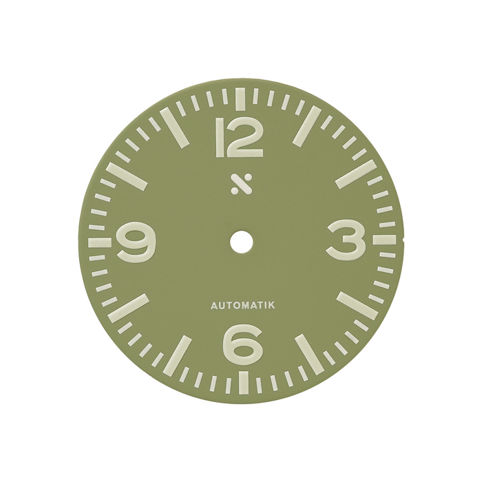 Watch Dial: Spork Green