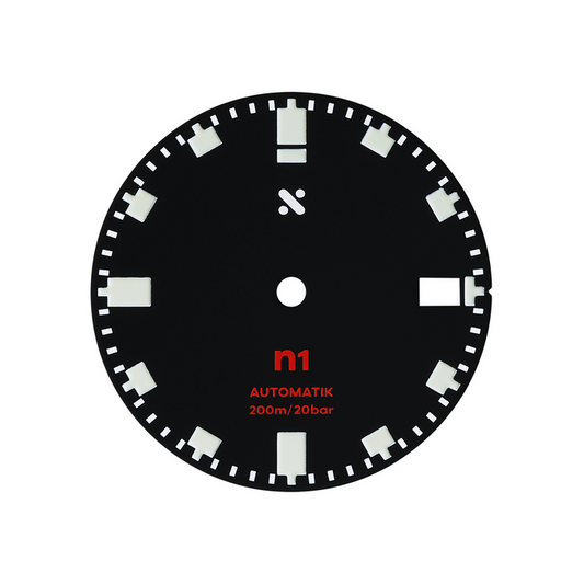 Watch Dial: U1 Black