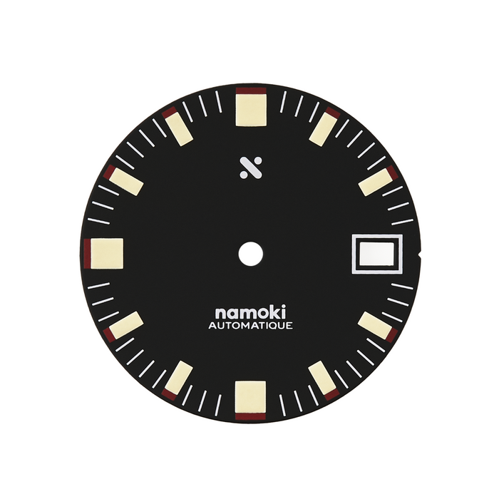 Watch Dial: Vintage Barakuda Black