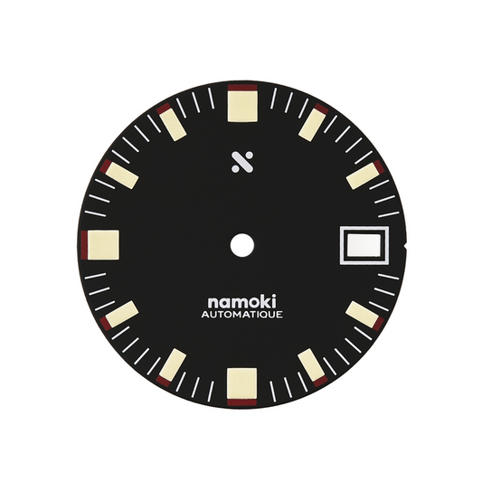 Watch Dial: Vintage Barakuda Black