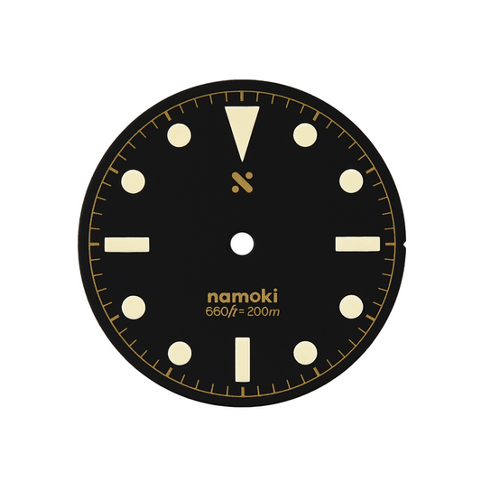 Watch Dial: Vintage Gilt Divemaster