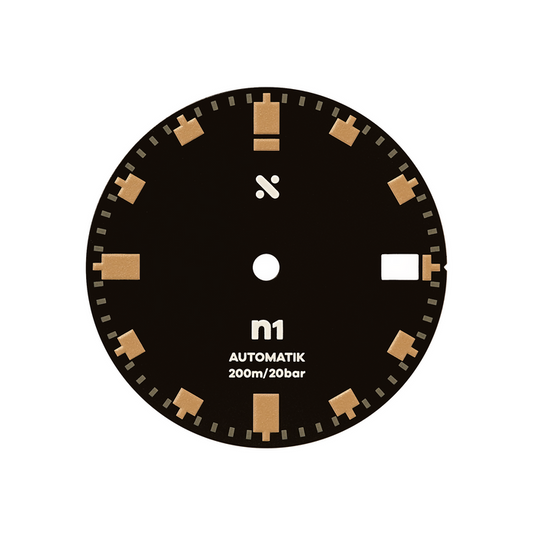 Watch Dial: Vintage N1 Black