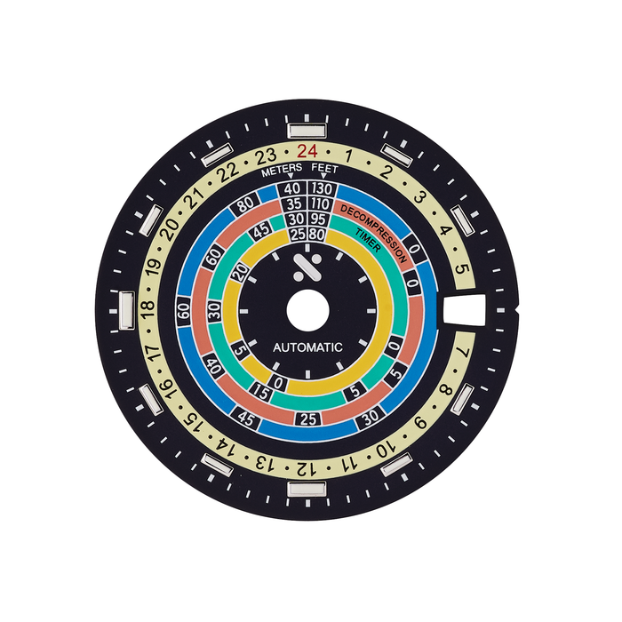 Watch Dial: Worldtimer Pastel