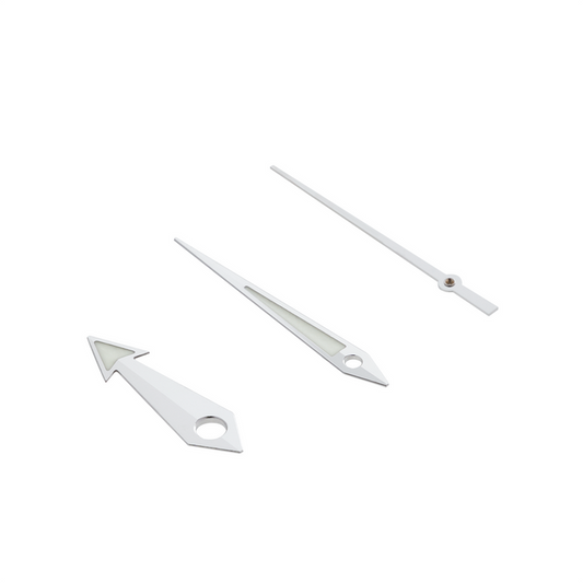Watch Hands: Broad Arrow Polished Finish