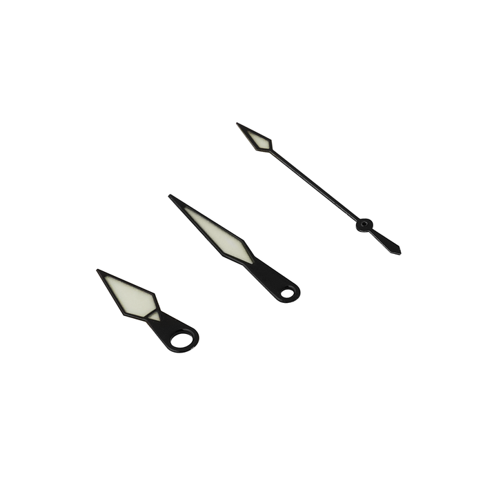 Watch Hands: Kunai Black Finish