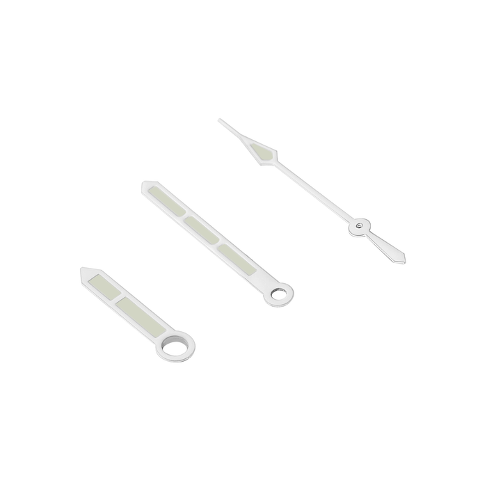 Watch Hands: Milspec White