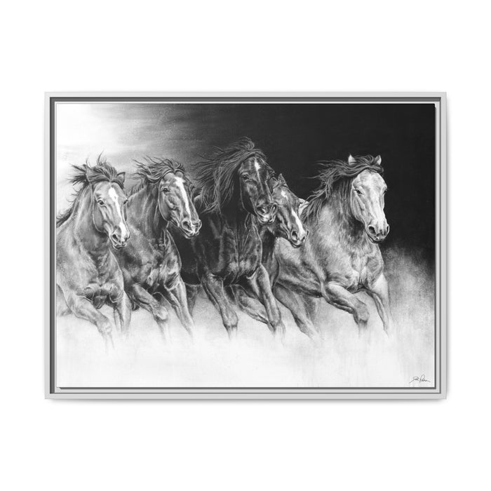 32" x 24" (Horizontal) / White / 1.25"