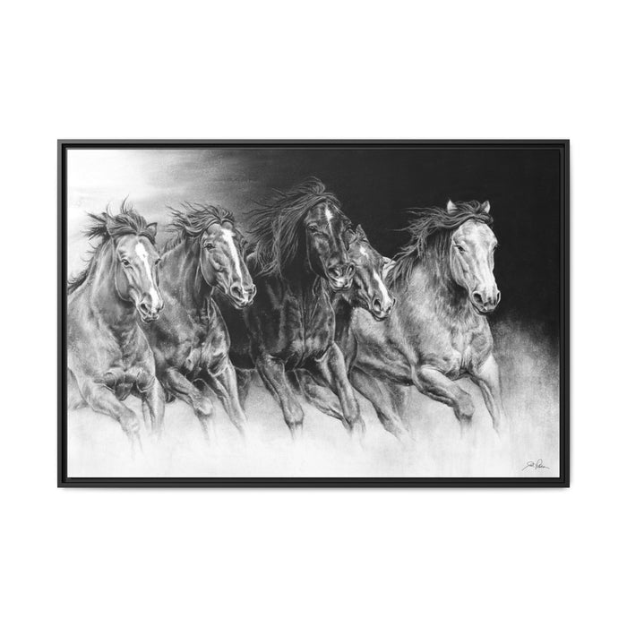 48″ x 32″ (Horizontal) / Black / 1.25"