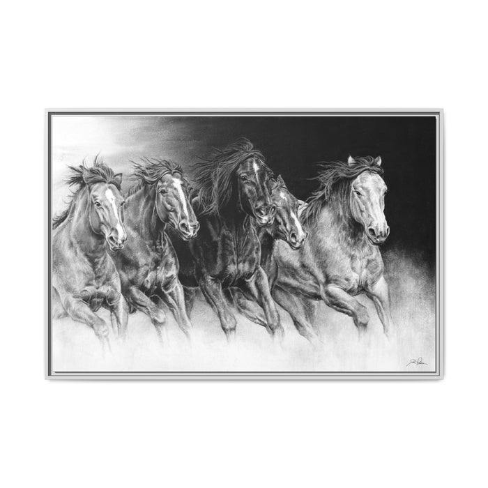 48″ x 32″ (Horizontal) / White / 1.25"