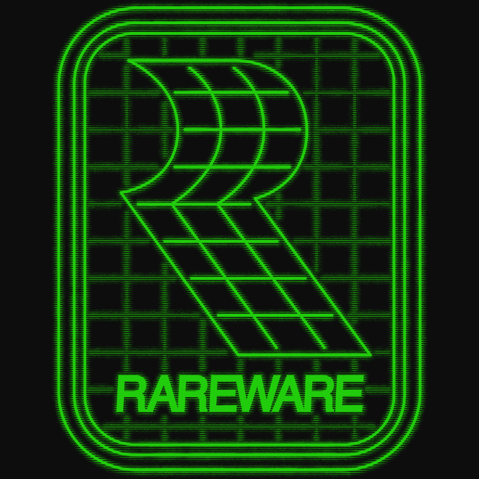 Wireframe Retro Logo